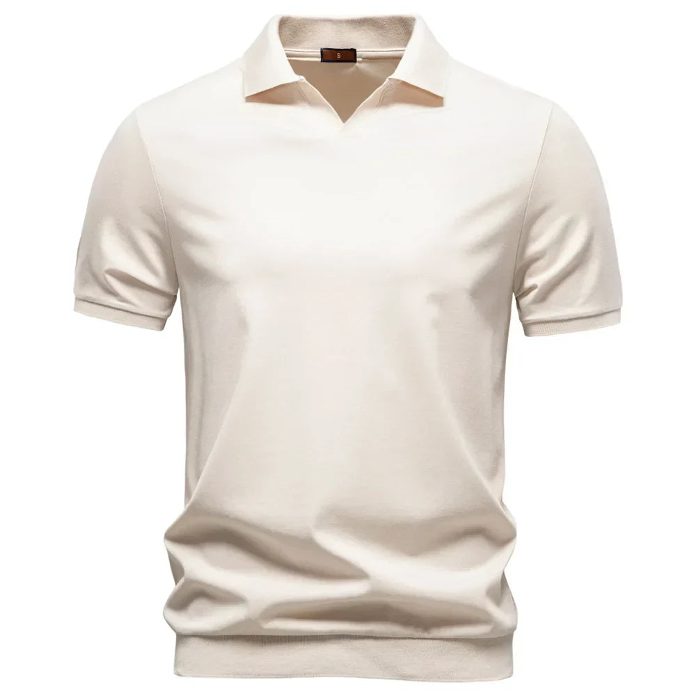 FRANK™ | POLO RESPIRANT AVEC COL EN V