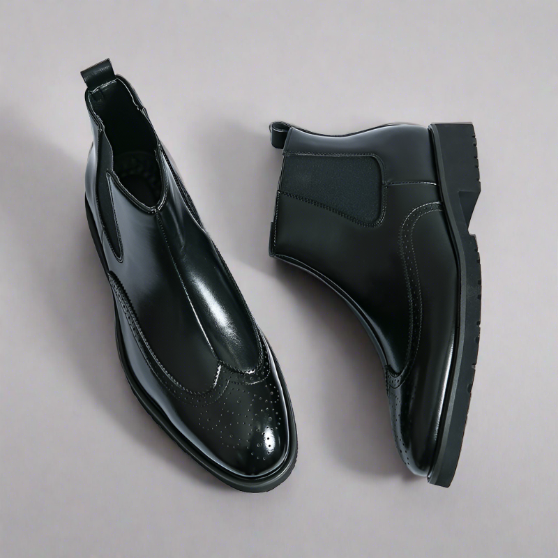 Dwight | Bottes Chelsea en simili cuir