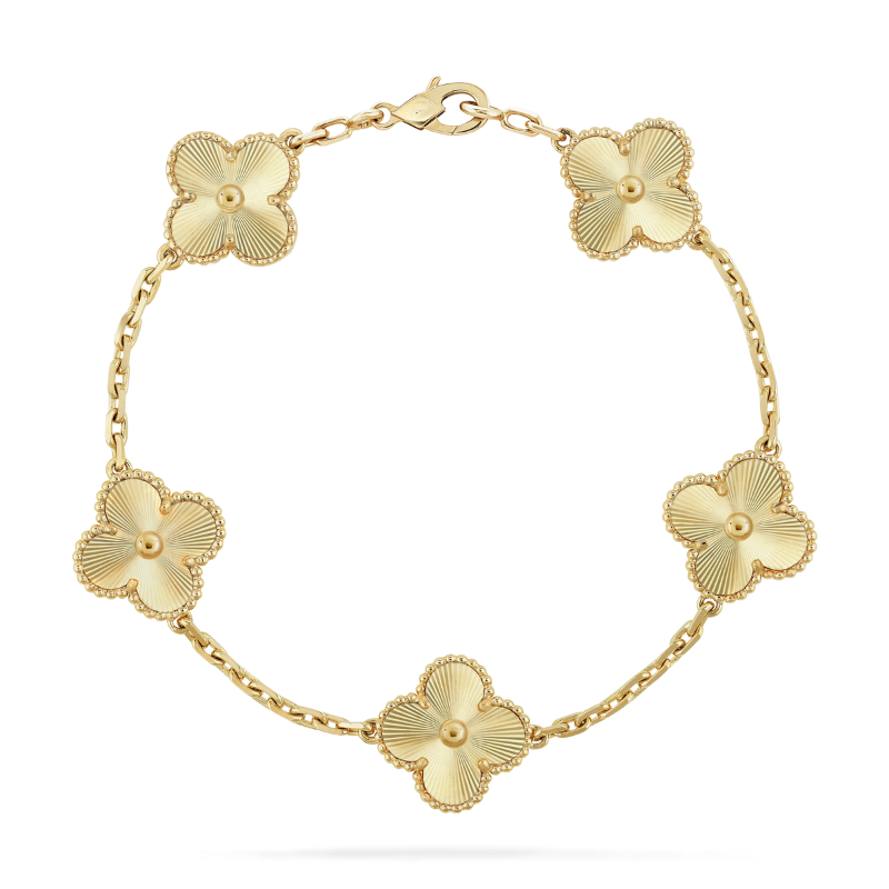 BRACELET FEUILLE DE TRÈFLE | OR