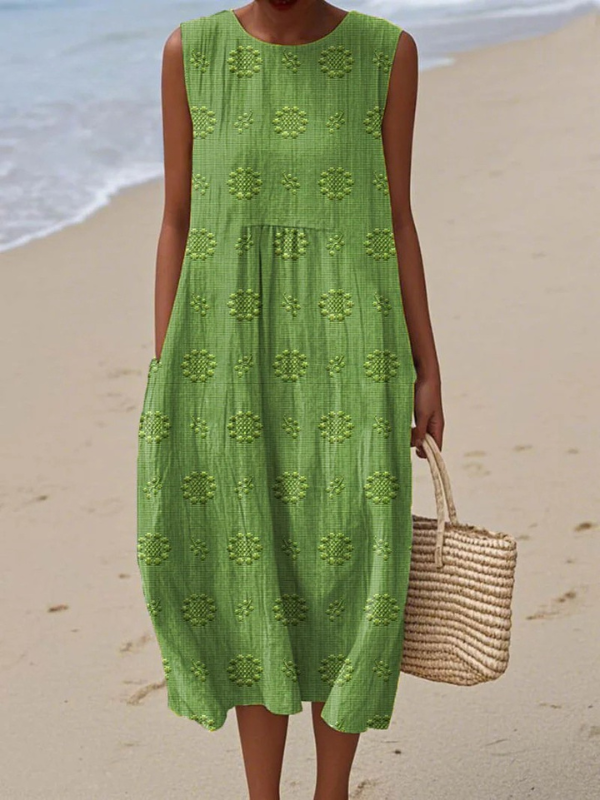 Isla™ - Robe Midi Alltags-Breeze