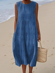 Iva™ - Robe midi d'été décontractée