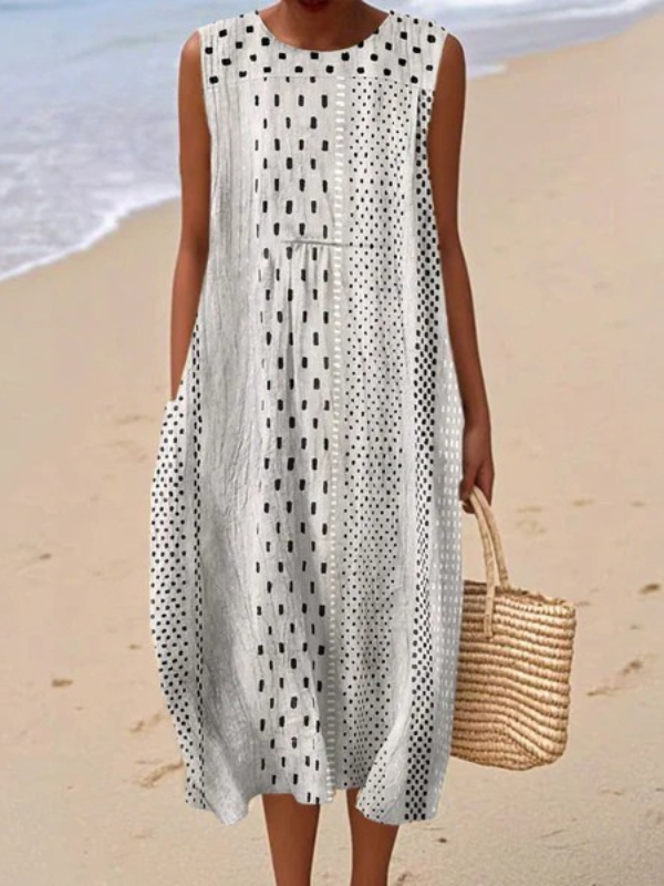 Thea - Robe Midi de Tous les Jours