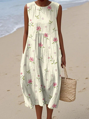 Esme - Robe Midi de Tous les Jours