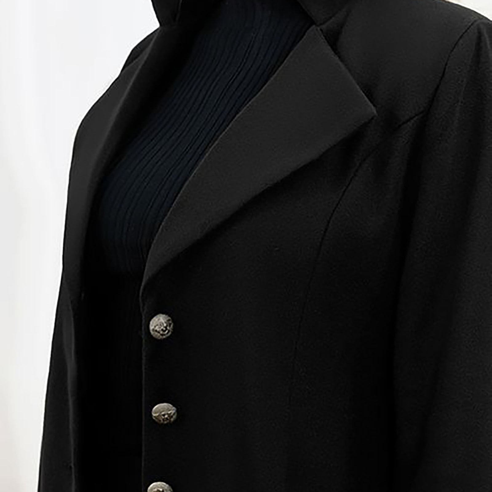 Veste cintrée pour femmes en laine italienne de haute qualité avec poches latérales | Idéale pour l'automne et l'hiver
