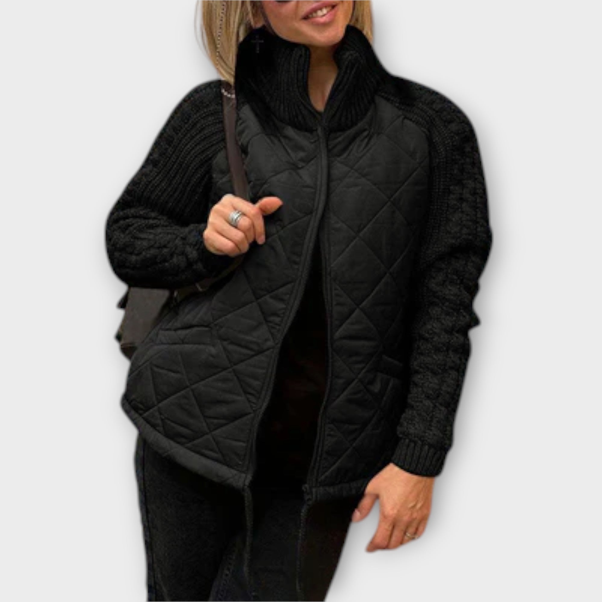 Valerie - Veste à col montant
