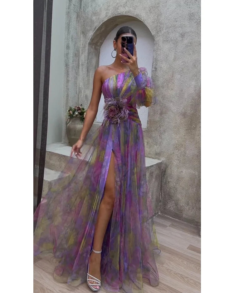 Cecelia - Robe à Une Manche