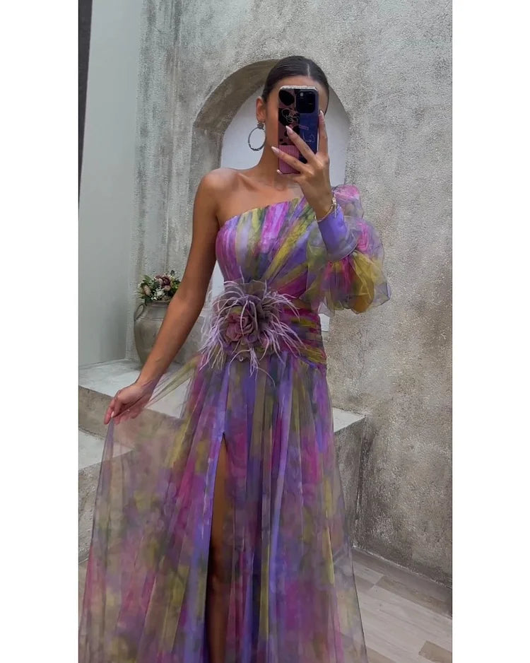 Cecelia - Robe à Une Manche