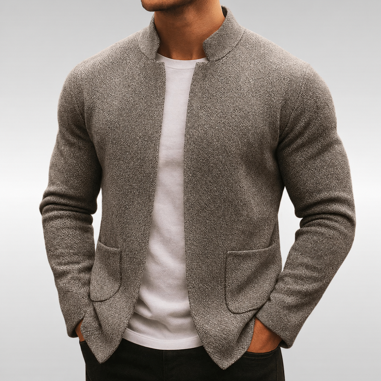 Marco | GILET EN TRICOT STRUCTURÉ