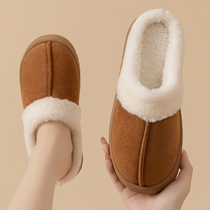 Chaussons en polaire d'hiver pour femmes