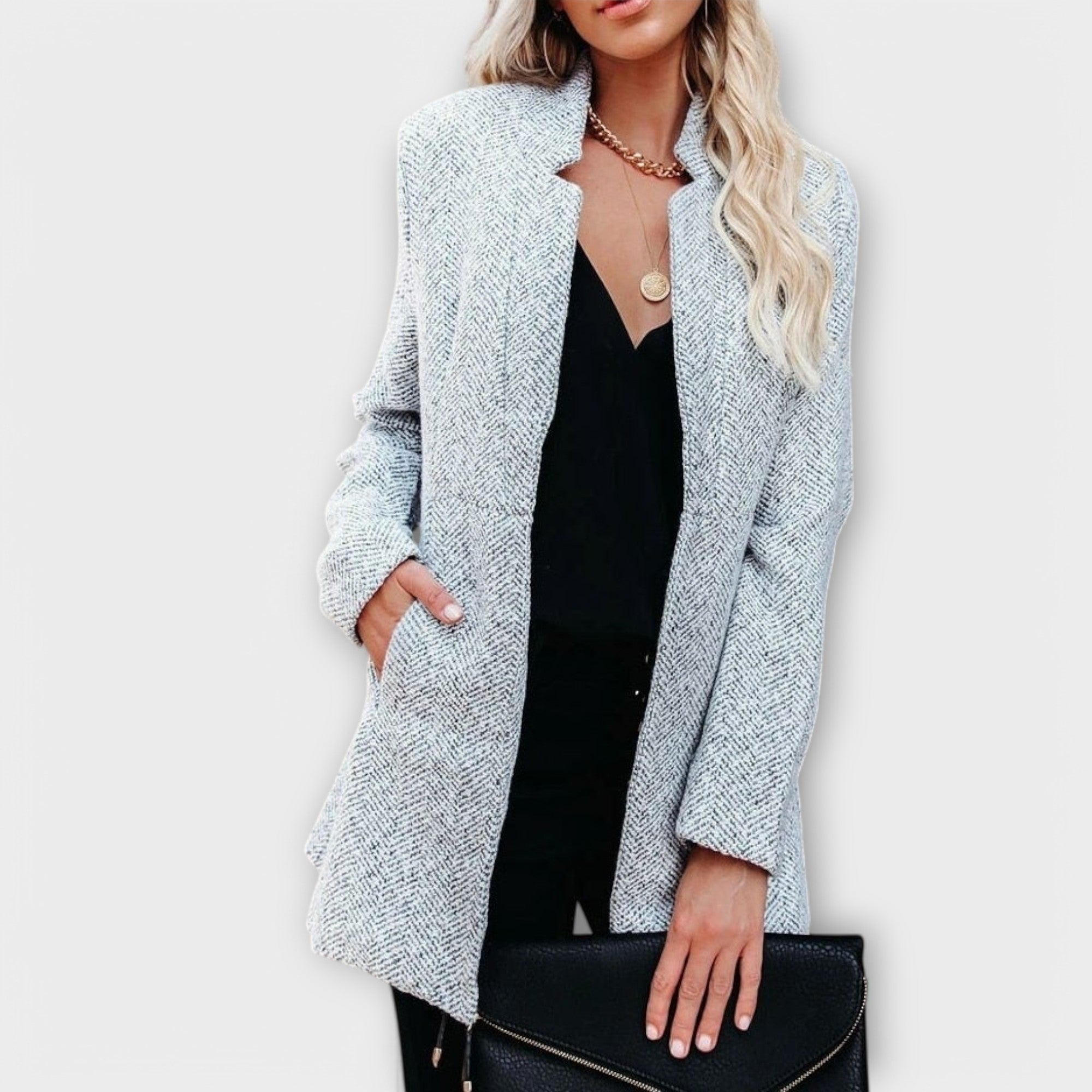 Coatly - Veste en tweed élégante pour la mi-saison