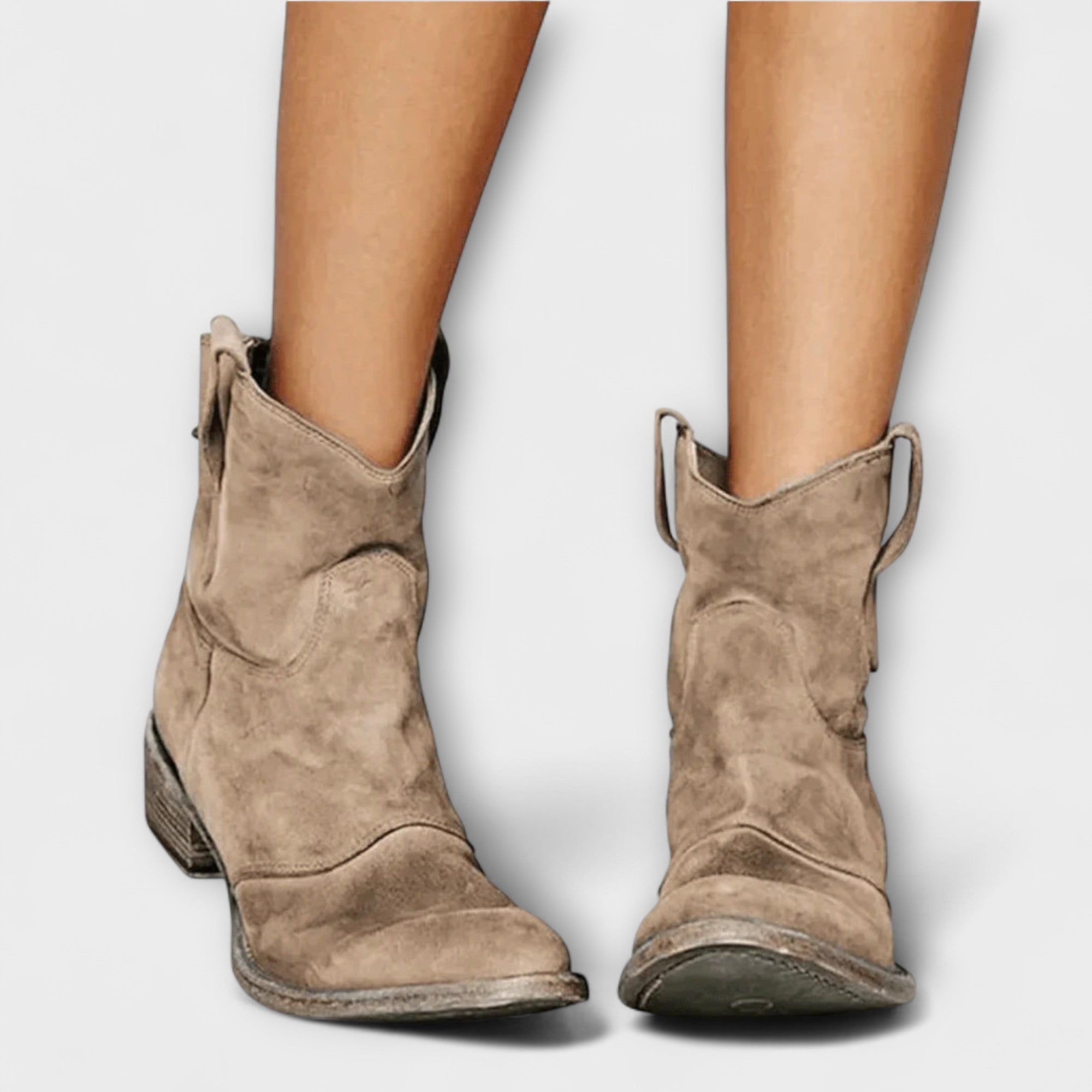 Viora – Bottines en daim intemporelles