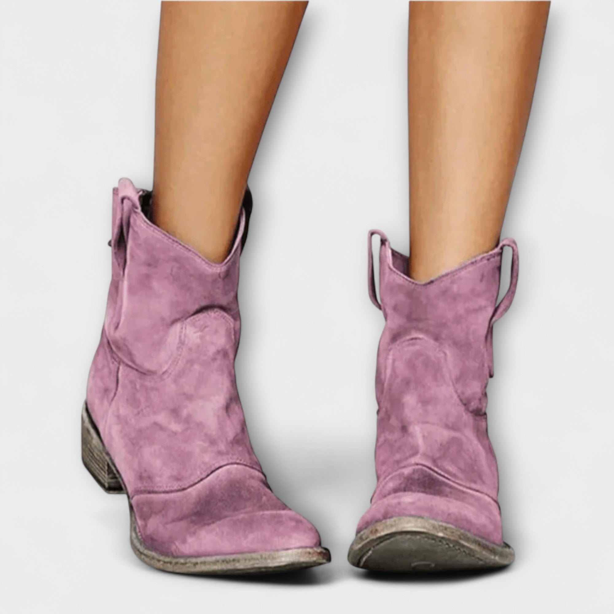 Viora – Bottines en daim intemporelles