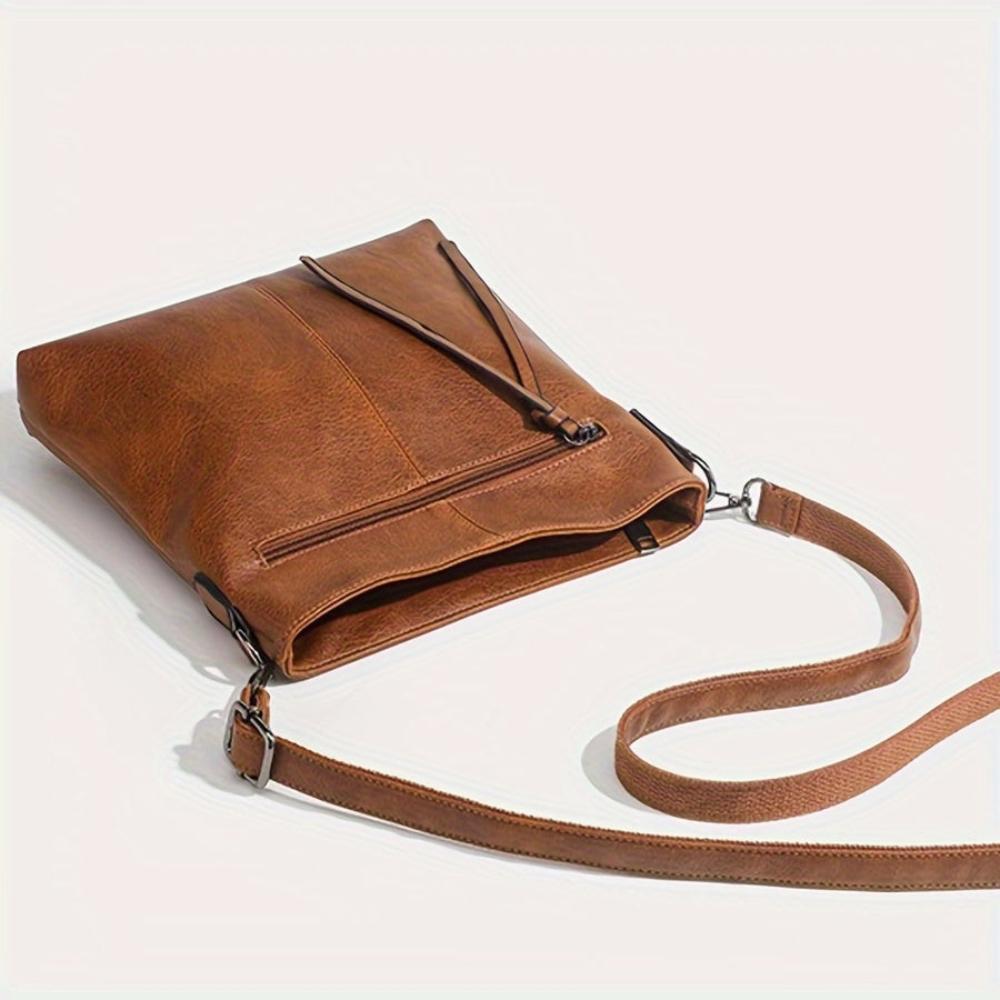Lina - Sac à bandoulière vintage avec motif damier