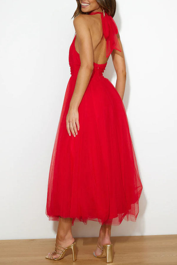 Phoebe - Robe avec Jupe Longue