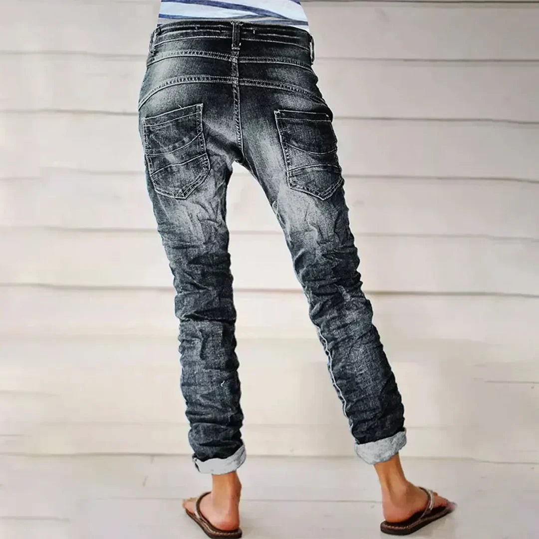 Charlotte™ Pantalon Slim Fit Stretch