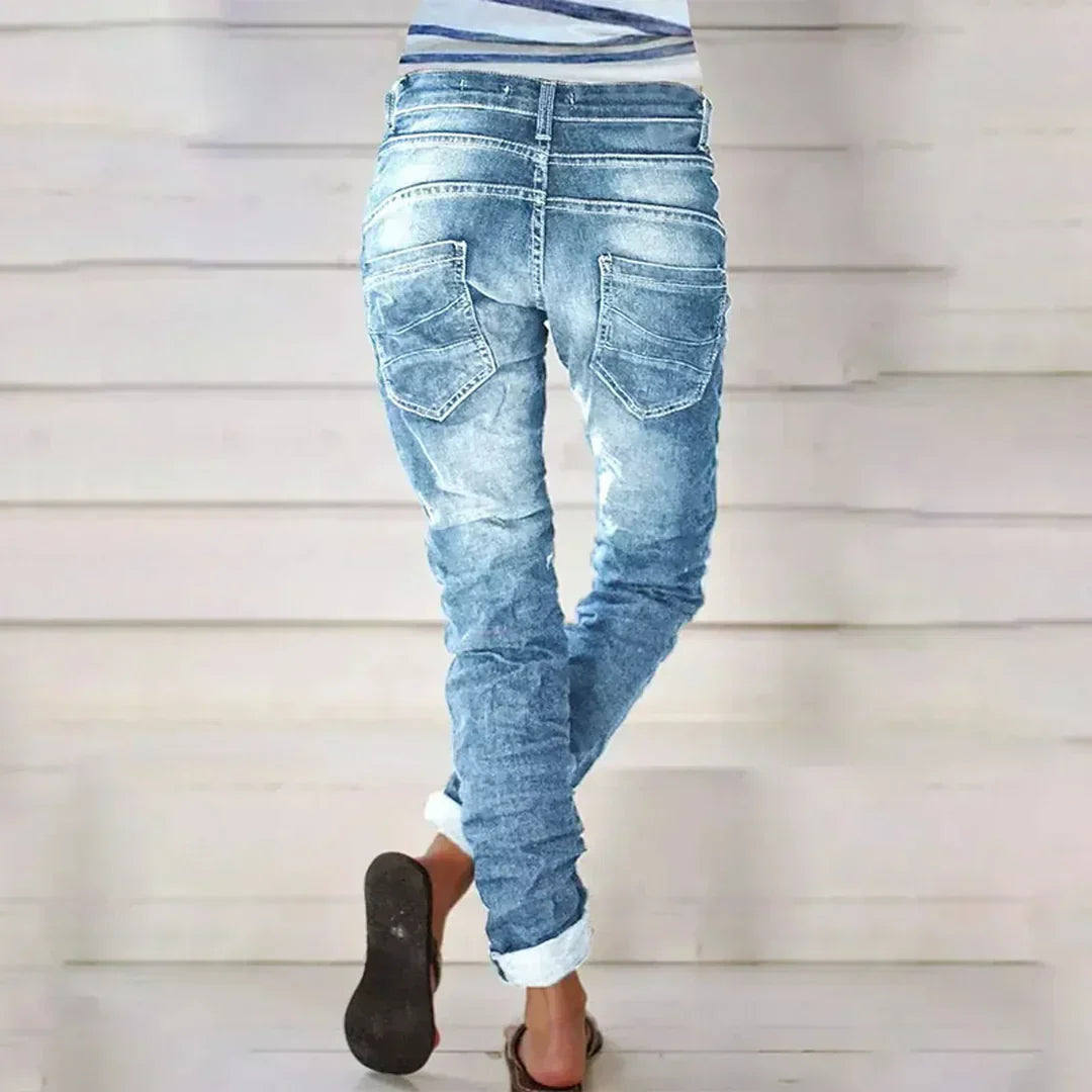 Charlotte™ Pantalon Slim Fit Stretch