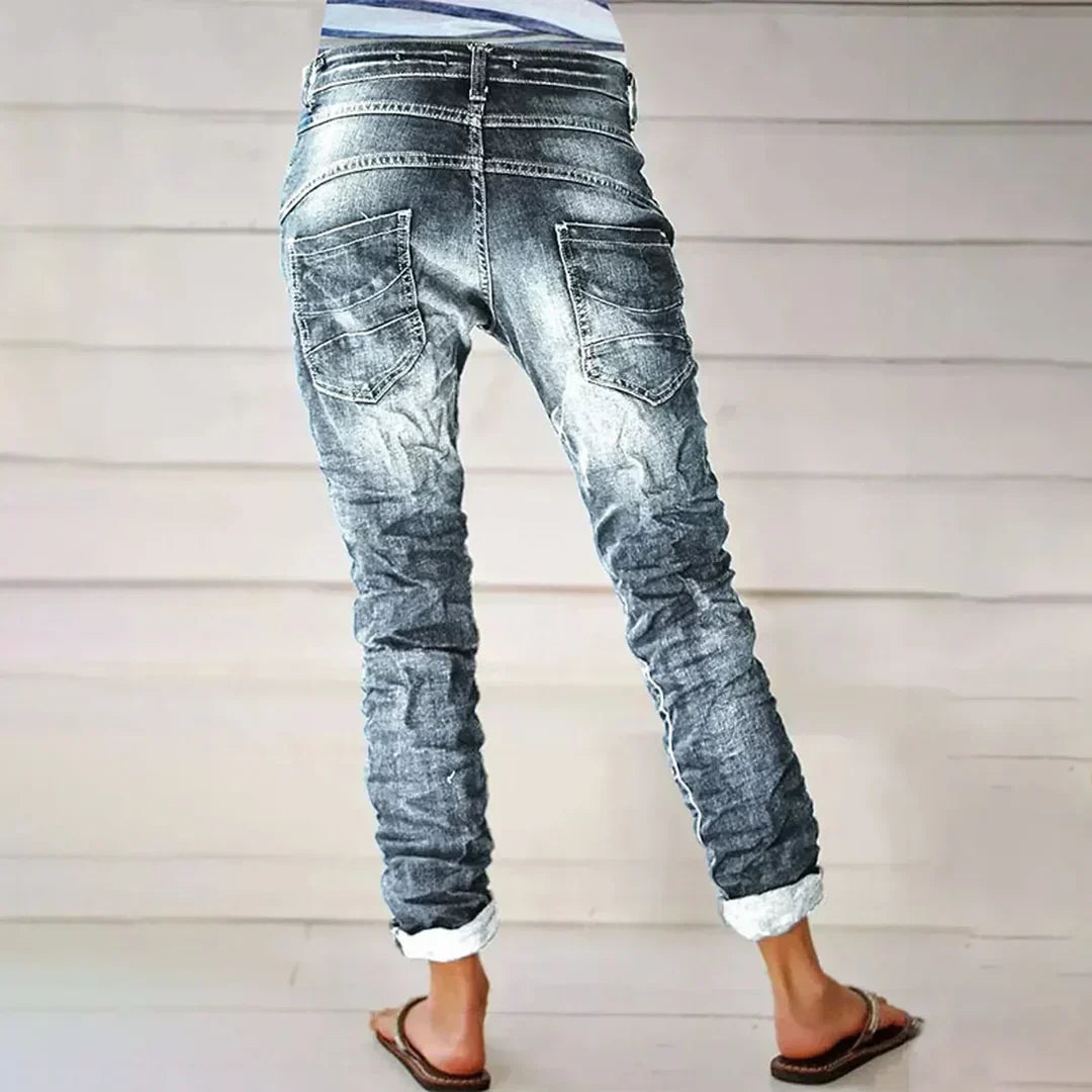 Charlotte™ Pantalon Slim Fit Stretch
