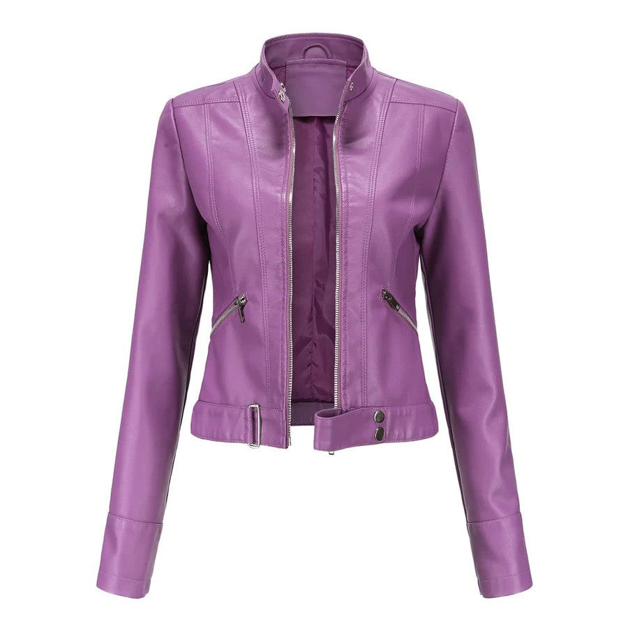 Veste d'hiver femme à coupe cintrée avec fermeture éclair