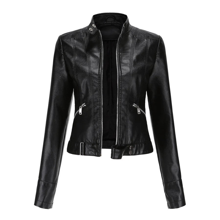 Veste d'hiver femme à coupe cintrée avec fermeture éclair
