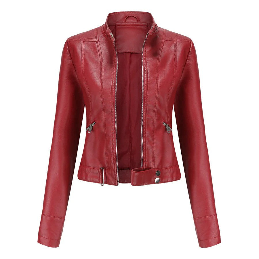 Veste d'hiver femme à coupe cintrée avec fermeture éclair