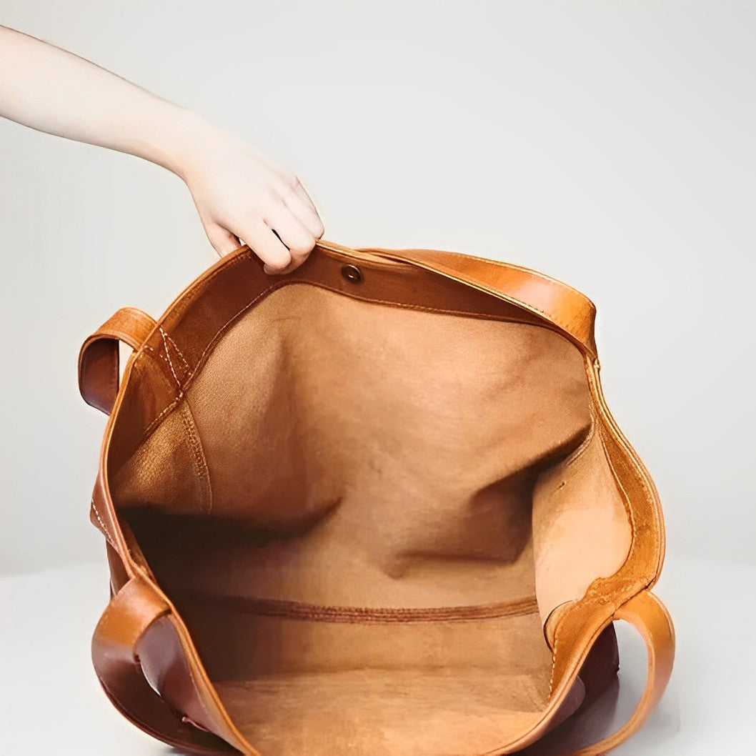 Élise - Sac en cuir rétro