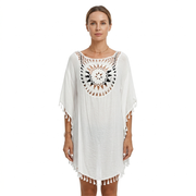 Poncho de Plage à Franges