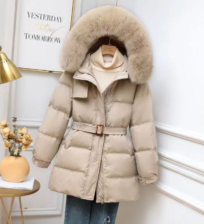 Veste d'hiver déperlant avec capuche amovible et doublure chaude | Idéale pour l'hiver