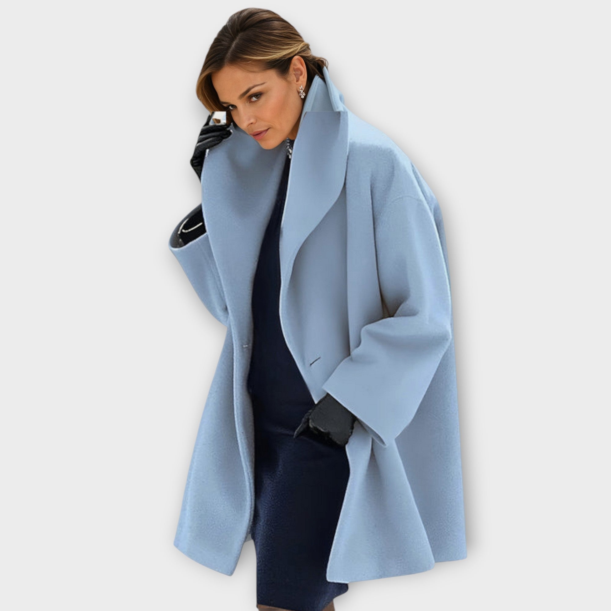 Huber - Manteau en Laine Coupe-Vent Premium