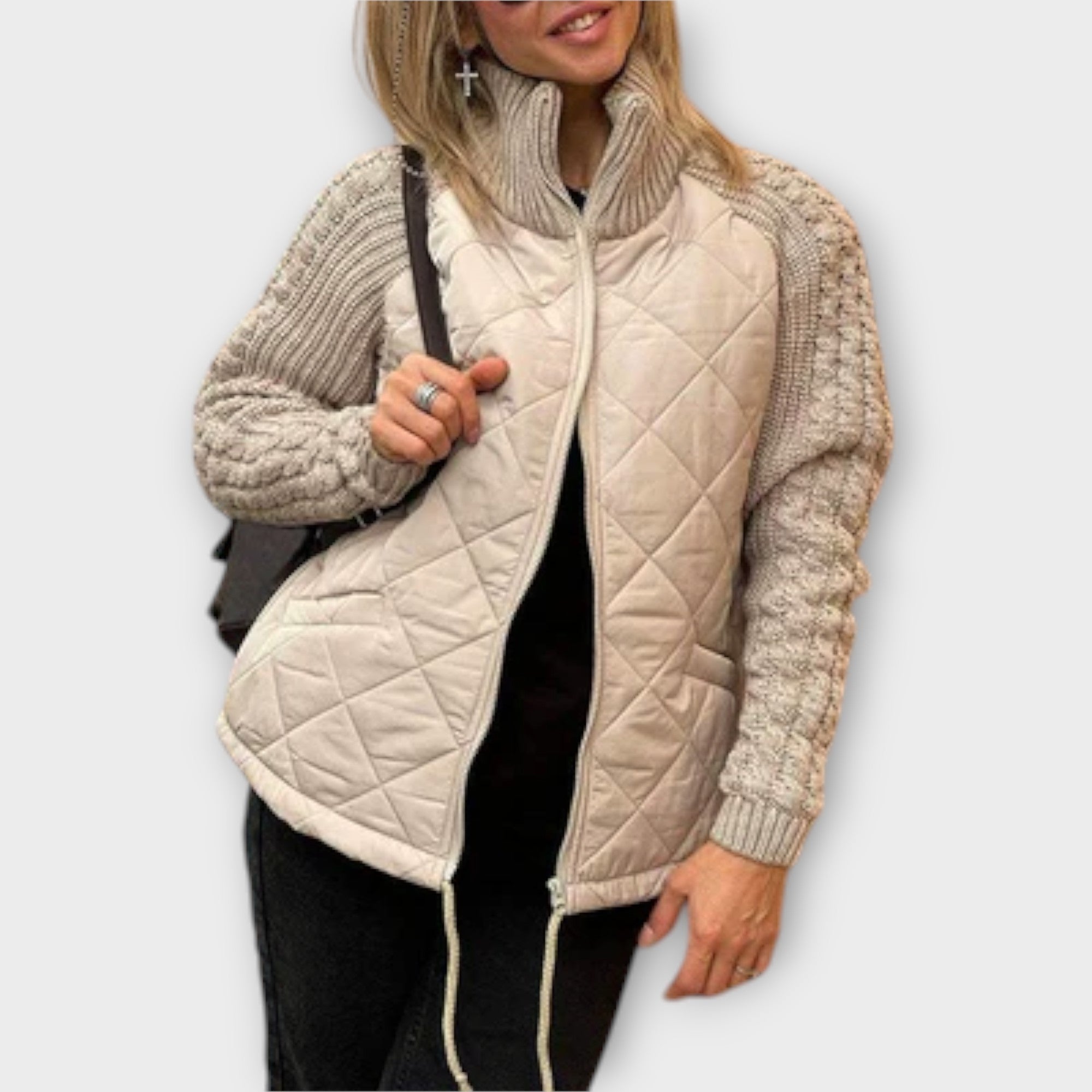 Valerie - Veste à col montant