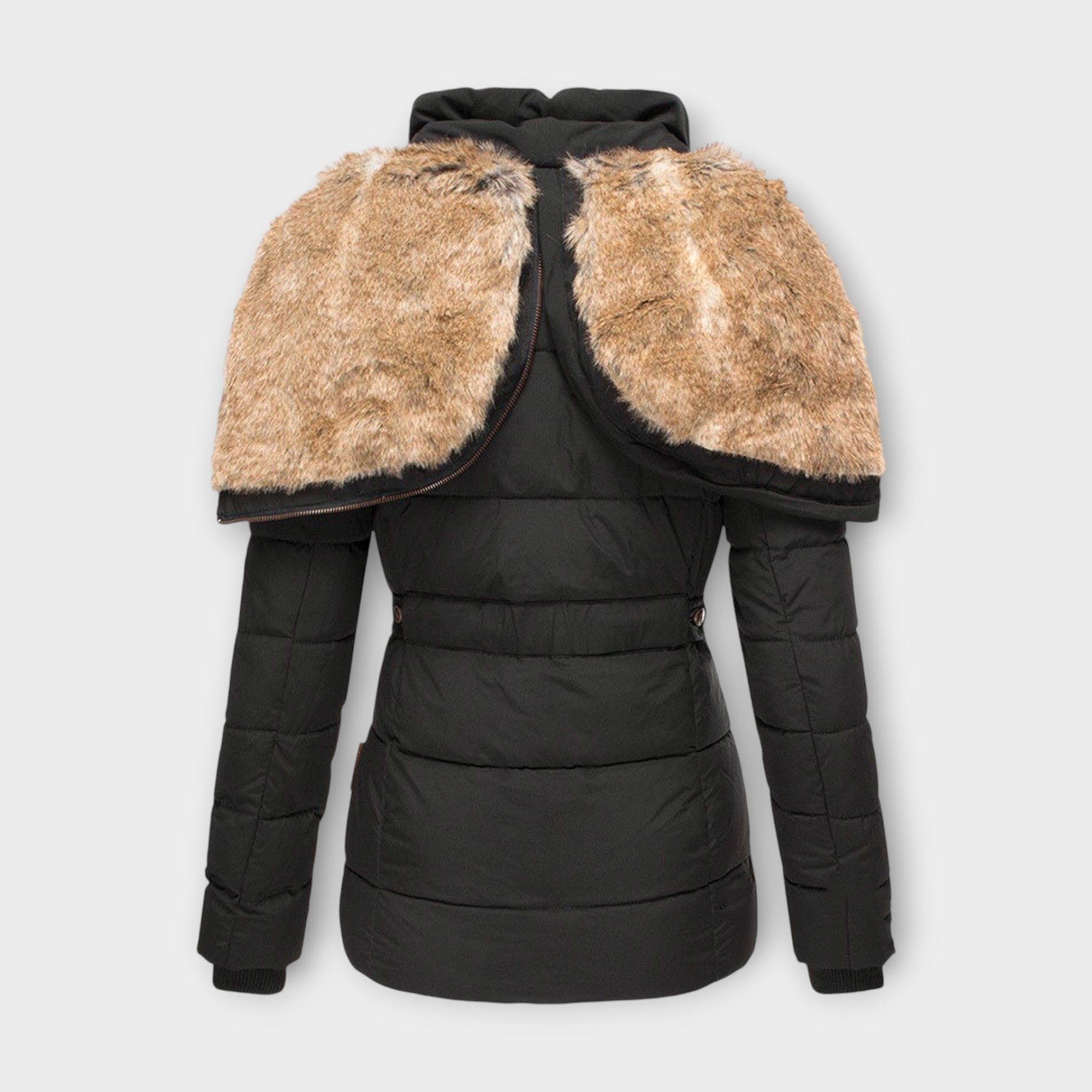 Emine - Veste en fourrure douillette