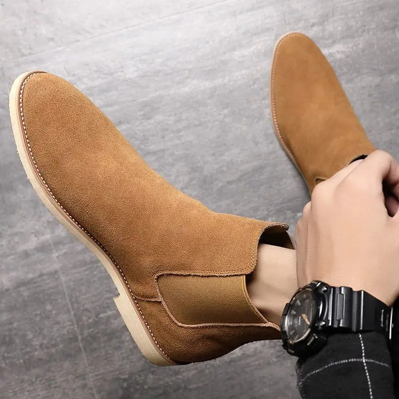 Bradley | Bottes Chelsea en Daim
