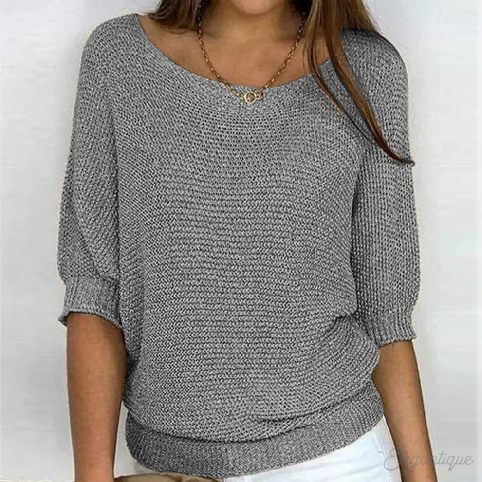 Luigia - Pull en tricot élégant