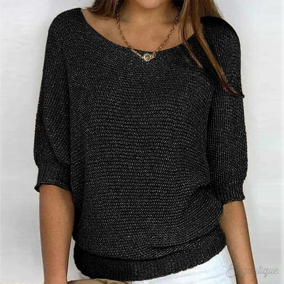 Luigia - Pull en tricot élégant