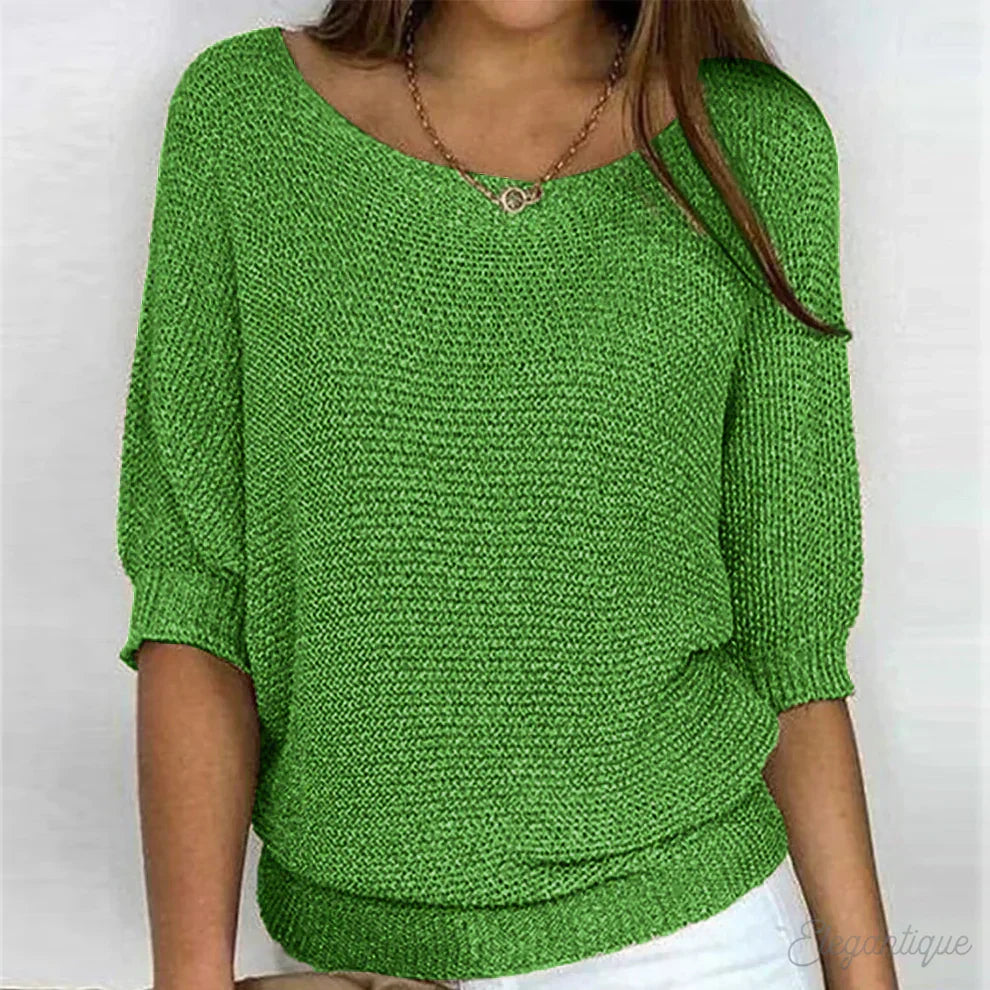 Luigia - Pull en tricot élégant