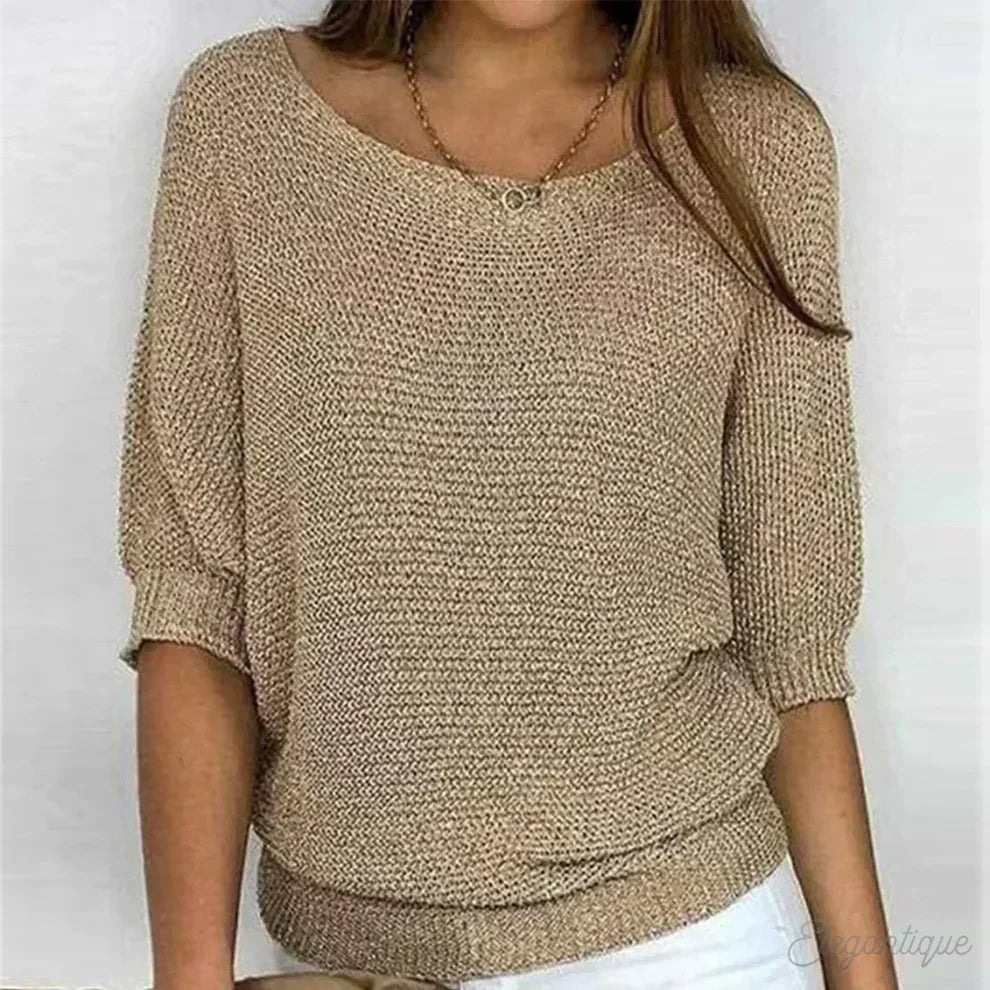 Luigia - Pull en tricot élégant