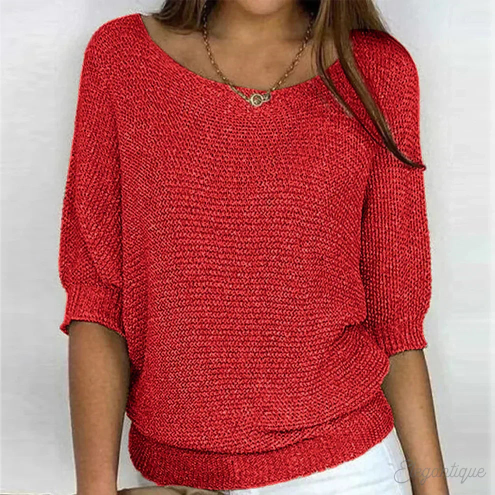 Luigia - Pull en tricot élégant