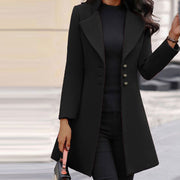 Veste cintrée pour femmes en laine italienne de haute qualité avec poches latérales | Idéale pour l'automne et l'hiver