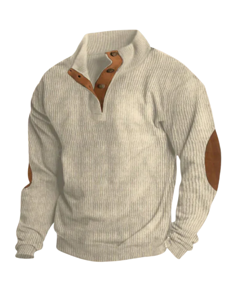 Pull vintage avec fermeture éclair